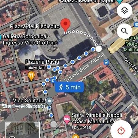 Palizzi'S Home Behind Plebiscite Square Νάπολη Εξωτερικό φωτογραφία
