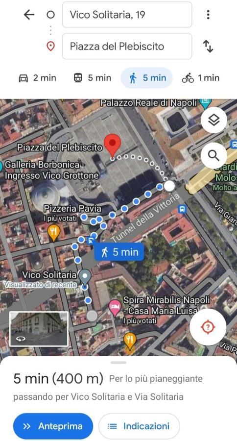 Palizzi'S Home Behind Plebiscite Square Νάπολη Εξωτερικό φωτογραφία