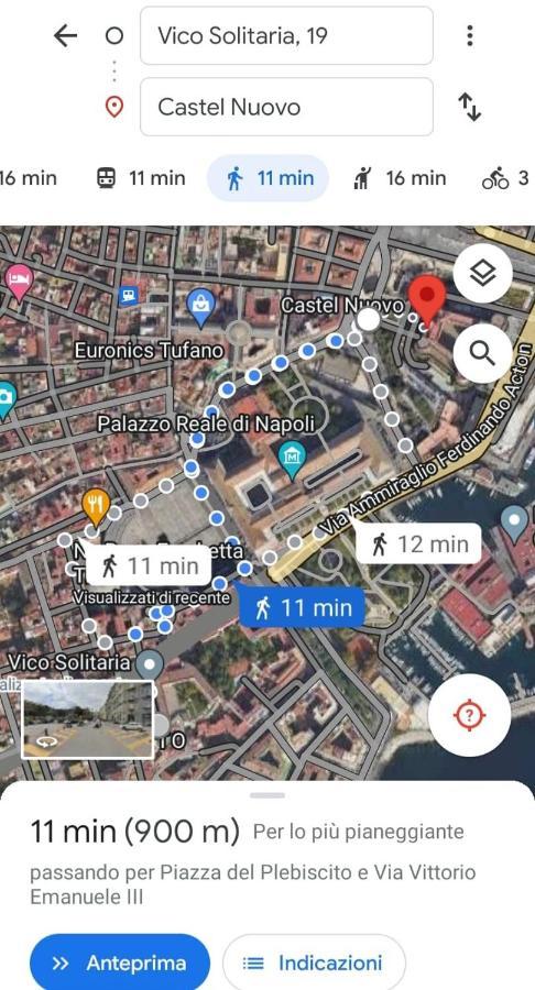 Palizzi'S Home Behind Plebiscite Square Νάπολη Εξωτερικό φωτογραφία